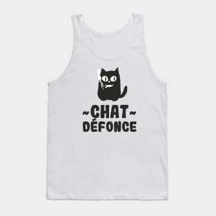 Cat and weed Tank Top